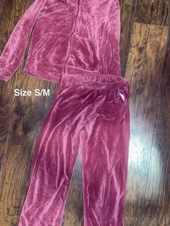 Pants - Kids Plush Zip-Up Pajama Set in Dusty Rose - Cozy Sleepwear